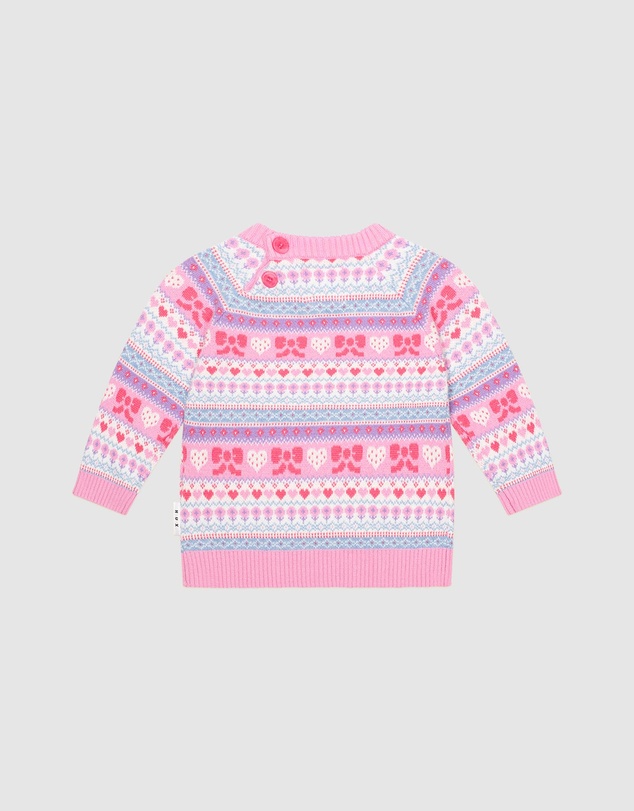 Huxbaby - Apres Ski Fairisle Pullover - ICONIC EXCLUSIVE - Babies-Kids