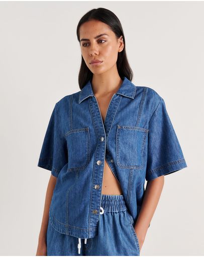 blue vintage