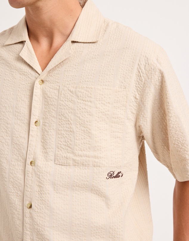 Rolla's - Signature Bowler Stone Shirt