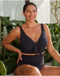 Artesands - Aria Black Cezanne Midriff Underwire Bikini Top