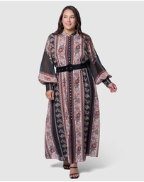 Something 4 Olivia - Evie Maxi Shirt Dress