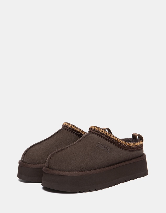 EVERAU - Australian Shepherd Ugg Tay Platform Cow Suede Upper House Shoes
