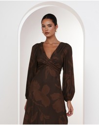 Pilgrim - Coco Wrap Front Maxi Dress