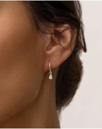 SAINT VALENTINE - Valentine Mini Hoops - Silver