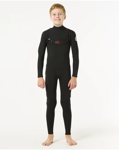 Rip Curl - Kids Dawn Patrol 4/3 Chest Zip Steamer