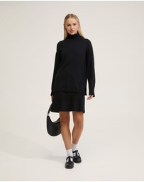 Oxford - Totti Oversize Turtle Neck Knit