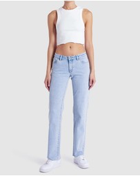 Abrand - 99 Low Straight Jeans