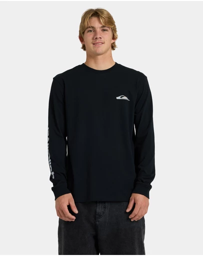 Quiksilver - Mens Carbon Long Sleeve T-Shirt