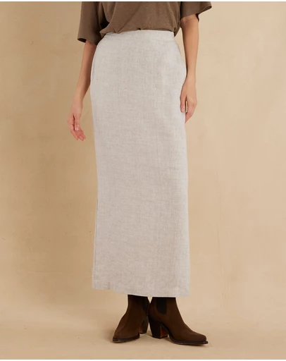 Amelius - Mabel Linen Skirt