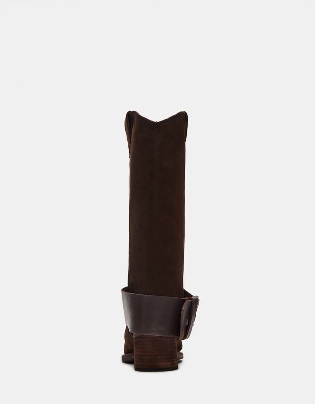 Steve Madden - Ashwood Brown Suede Boots
