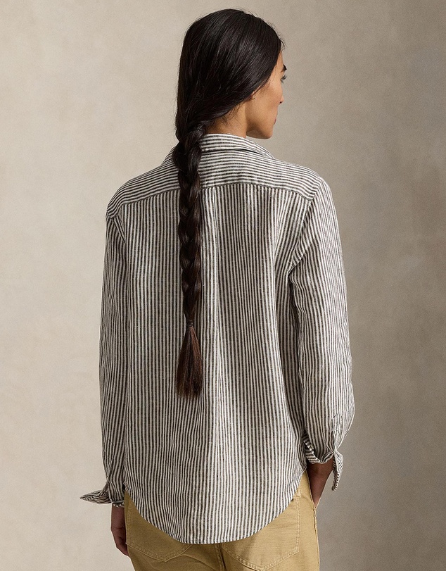 Polo Ralph Lauren - Classic Fit Striped Linen Shirt
