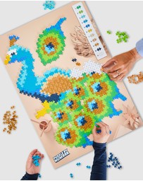 Plus Plus - Puzzle by Number - Peacock 800pcs