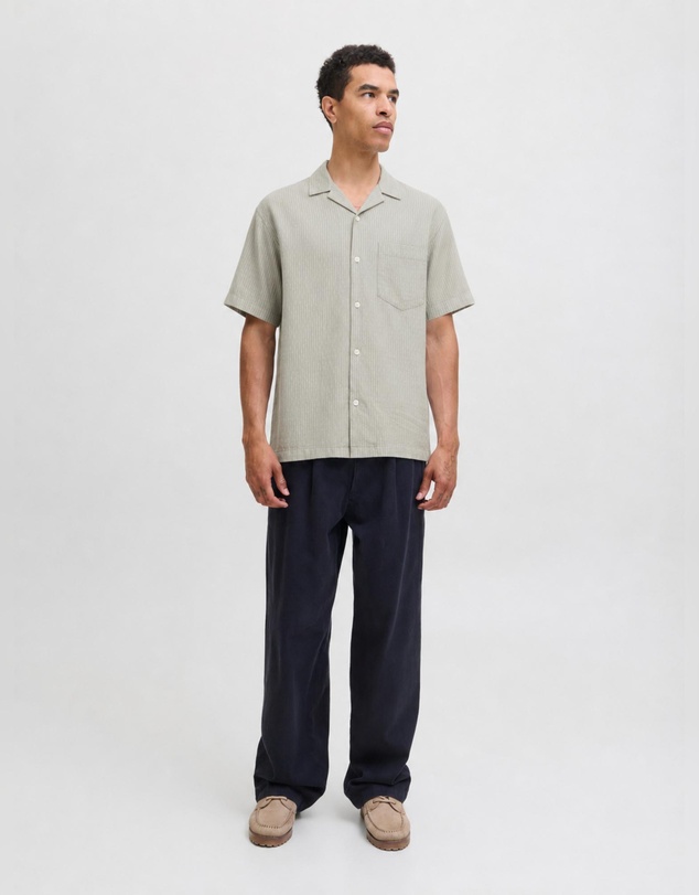 Jack & Jones - Jprblacove Structure SS Shirt