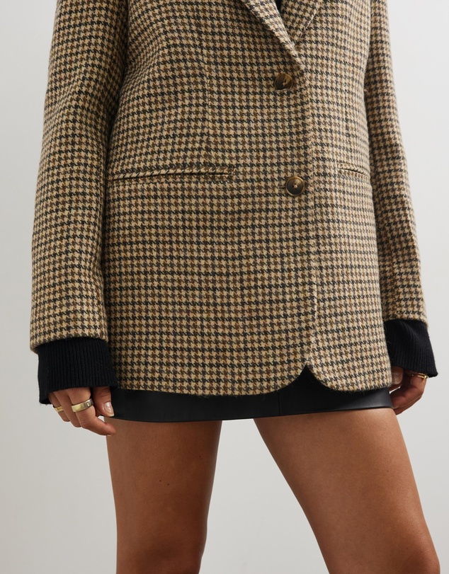 Revibe - Repaired Minima Esenciales Desi Wool Blazer - AU 12