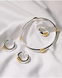 Najo - Pont D’Or Two-Tone Earrings