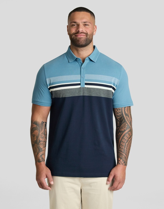 Johnny Bigg - Leon Stripe Polo