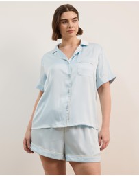Atmos&Here Curvy - Lilah Short Satin PJ Set