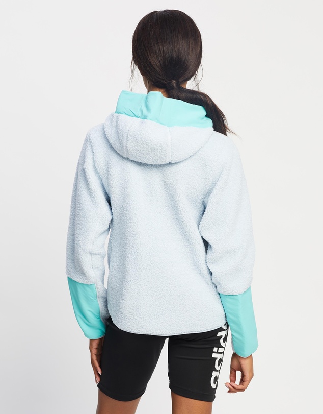 adidas Performance - Terrex Sherpa Hooded Fleece Jacket
