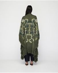 MOS The Label - Sylva Jacquard Poncho
