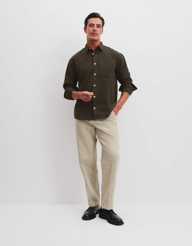 Country Road - Relaxed Fit Heavy Brushed Shirt