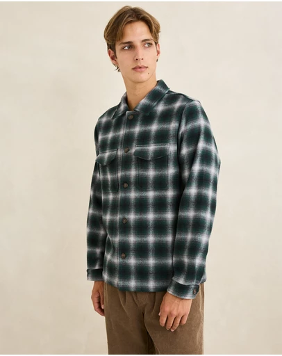 Rhythm - Polar Bond LS Flannel Shirt