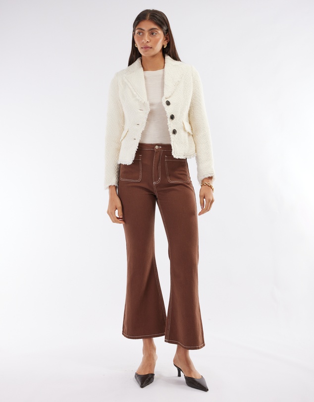 Amelius - Cindy Raw Edge Blazer