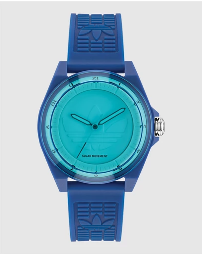 adidas Originals - Project Four Solar Blue Resin Watch