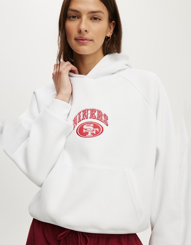Cotton On Body Active - Lcn Plush Premium Graphic Raglan Hoodie