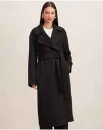 Forever New - Rebecca Relaxed Felled Coat