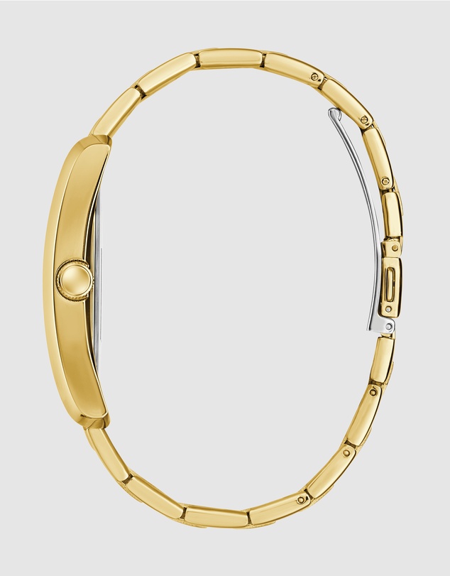 GUESS - Guess Men's Gold Tone 33.7mm Analogue Watch