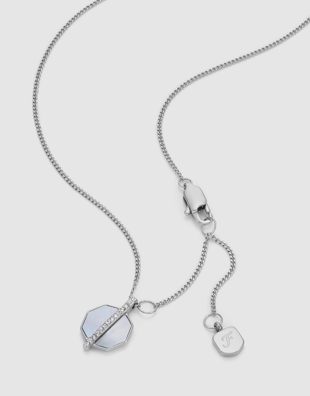 Fossil - Jewelry Silver-Tone Necklace