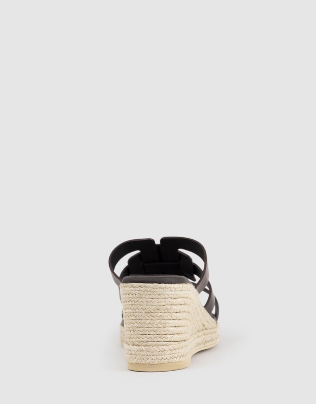 Edward Meller - MADERE Square Toe Slide Espadrille