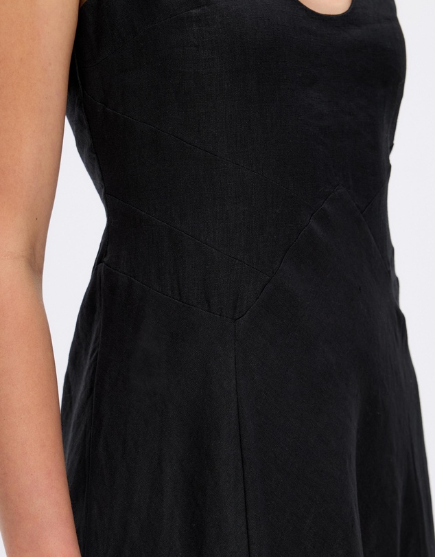 Minima Esenciales - Shiloh Linen Midi Dress