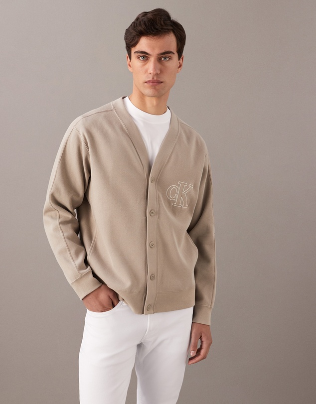 Calvin Klein Jeans - Double Rib Logo Cardigan
