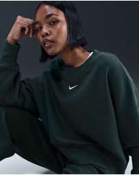 Nike - Sportswear Phoenix Fleece Over-Oversized Crew-Neck Sweatshirt