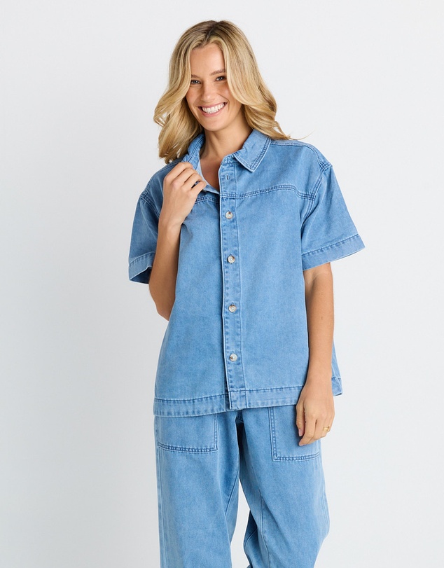 Betty Basics - Quinn Cotton Shirt