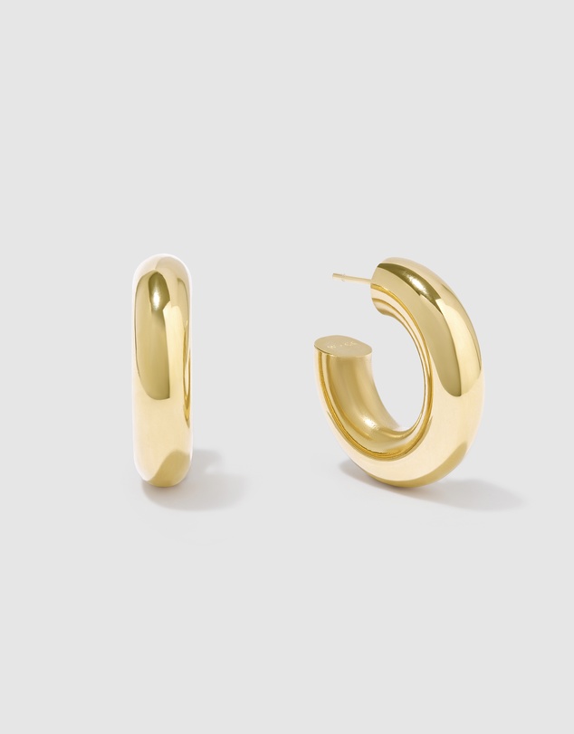 Wanderlust + Co - Hailey Petite Hoop 11mm Earrings