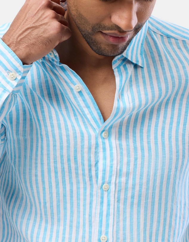 Brooksfield - Linen Casual Shirt