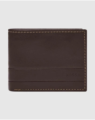 Fossil - Lufkin Dark Brown Card Case