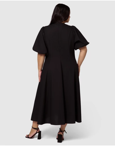 Pink Dusk by Curve Project - Ignition Midi Dress