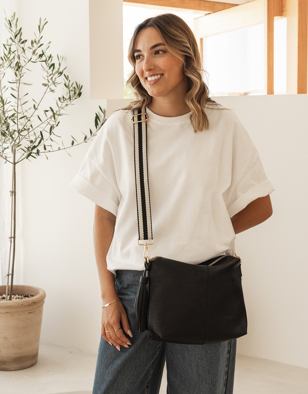 Louenhide - Daisy Stripe Crossbody Bag