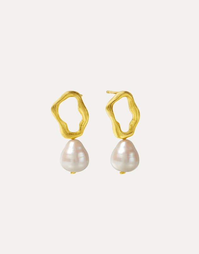 Ottoman Hands - Gloria Pearl Stud Earrings