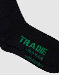TRADIE - 6pk Bamboo Ribbed Sock