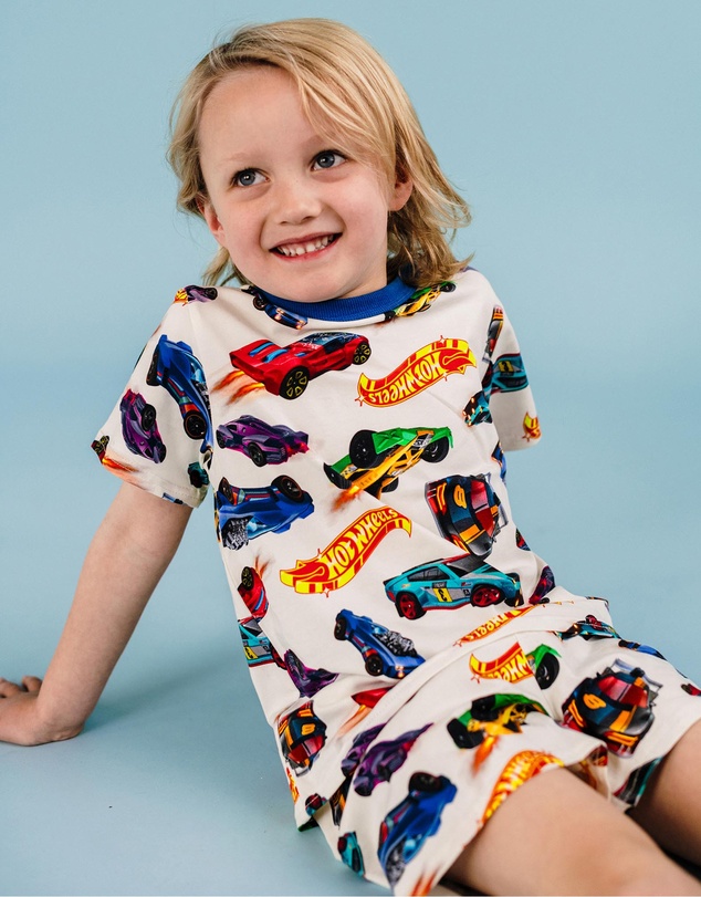 Rock Your Kid - Hot Wheels Short Pyjama Set - ICONIC EXCLUSIVE - Kids