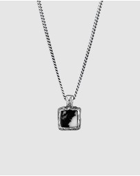 Haze & Glory - ICONIC EXCLUSIVE - Necklace Men Day and Night 925 Sterling Silver