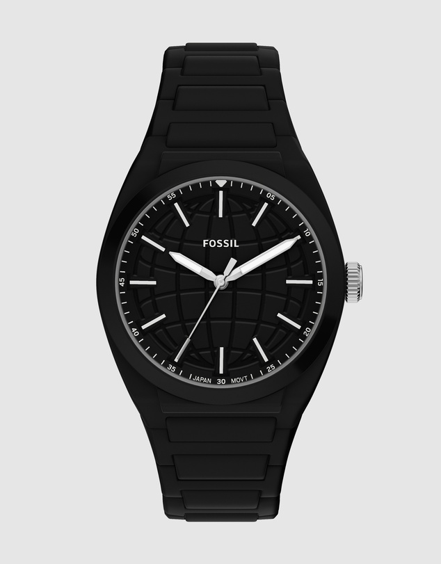 Fossil - Everett Black Analogue Watch