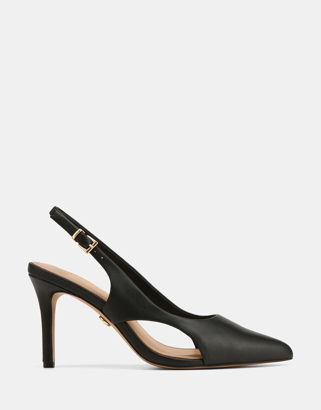 Wittner - Rachel Leather High Slingbacks