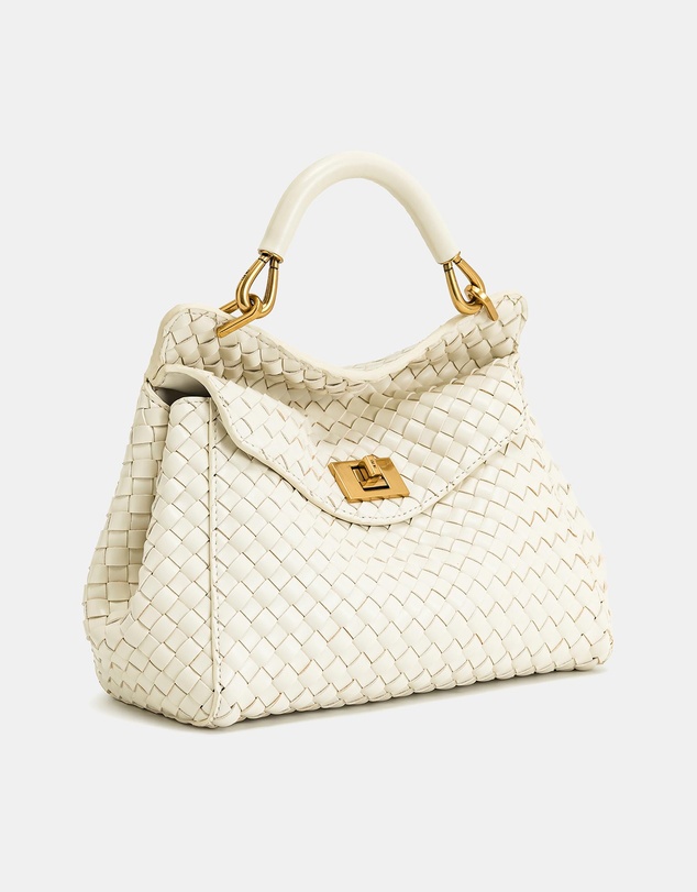 JW PEI - Lucia Classic Top Handle Woven Bag