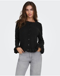 ONLY - Rima Frill Knit Cardigan