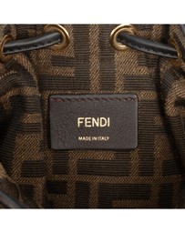 Pre-Loved by Azura Reborn - Pre-Loved Mini Quilted Silk FF 1974 Mon Tresor Bucket Bag